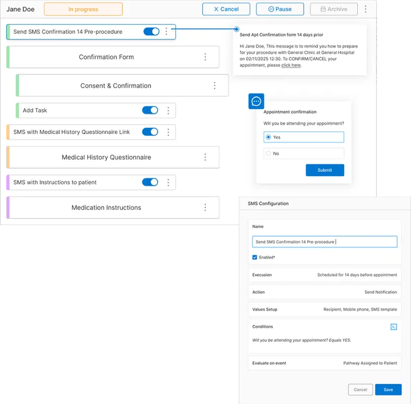 No-Code Pathway Builder